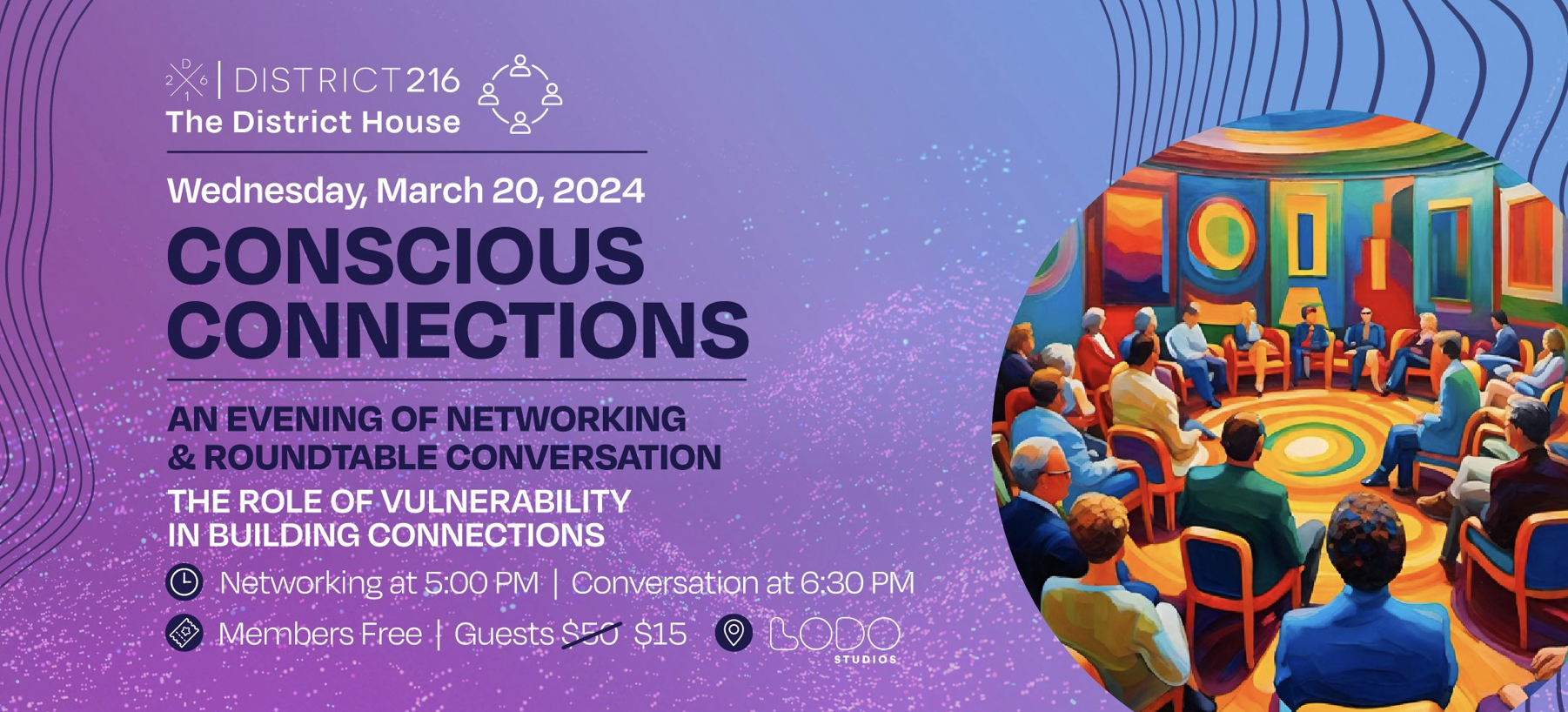 The District House - March 20th (Conscious Connections Roundtable)